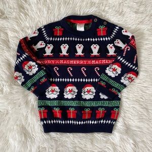 H&M Christmas Sweater 9-12 months Boys